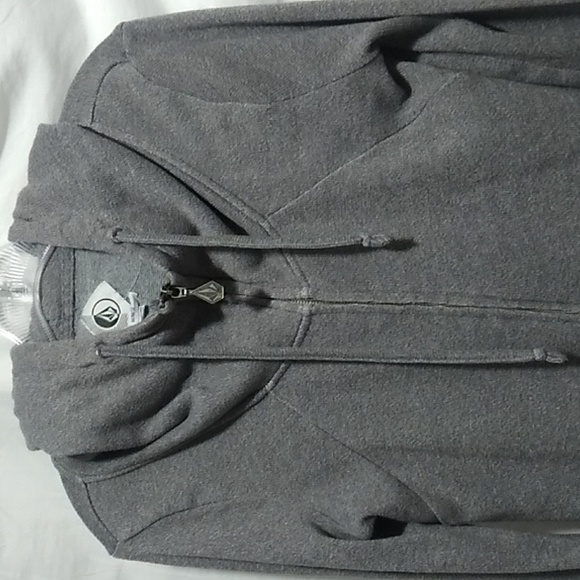 Volcom Full Zip Up Jacket W Hood Sz.M/12 Gently Worn (A-76) - Picture 2 of 15